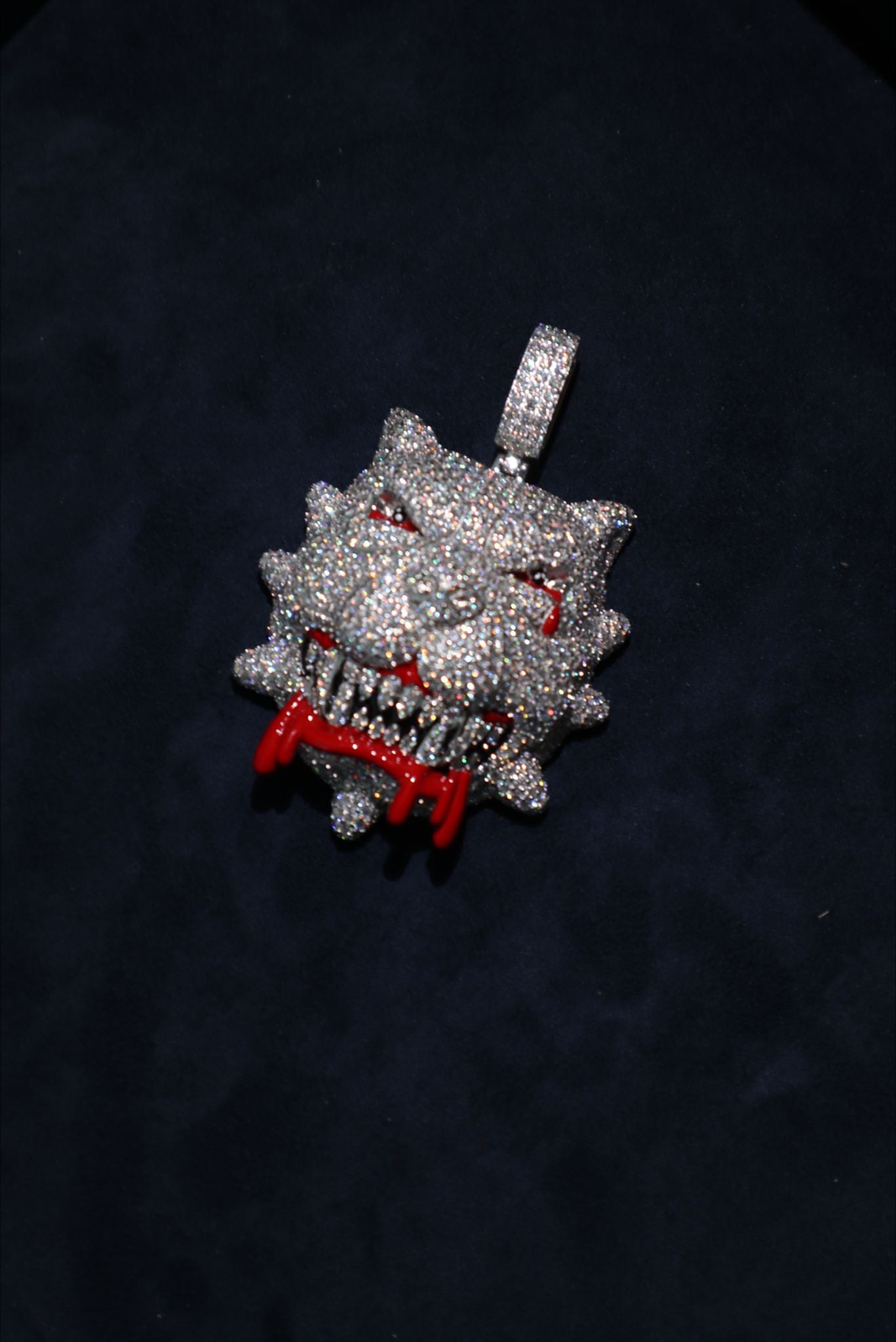 Bad Dog Moisannite Pendant