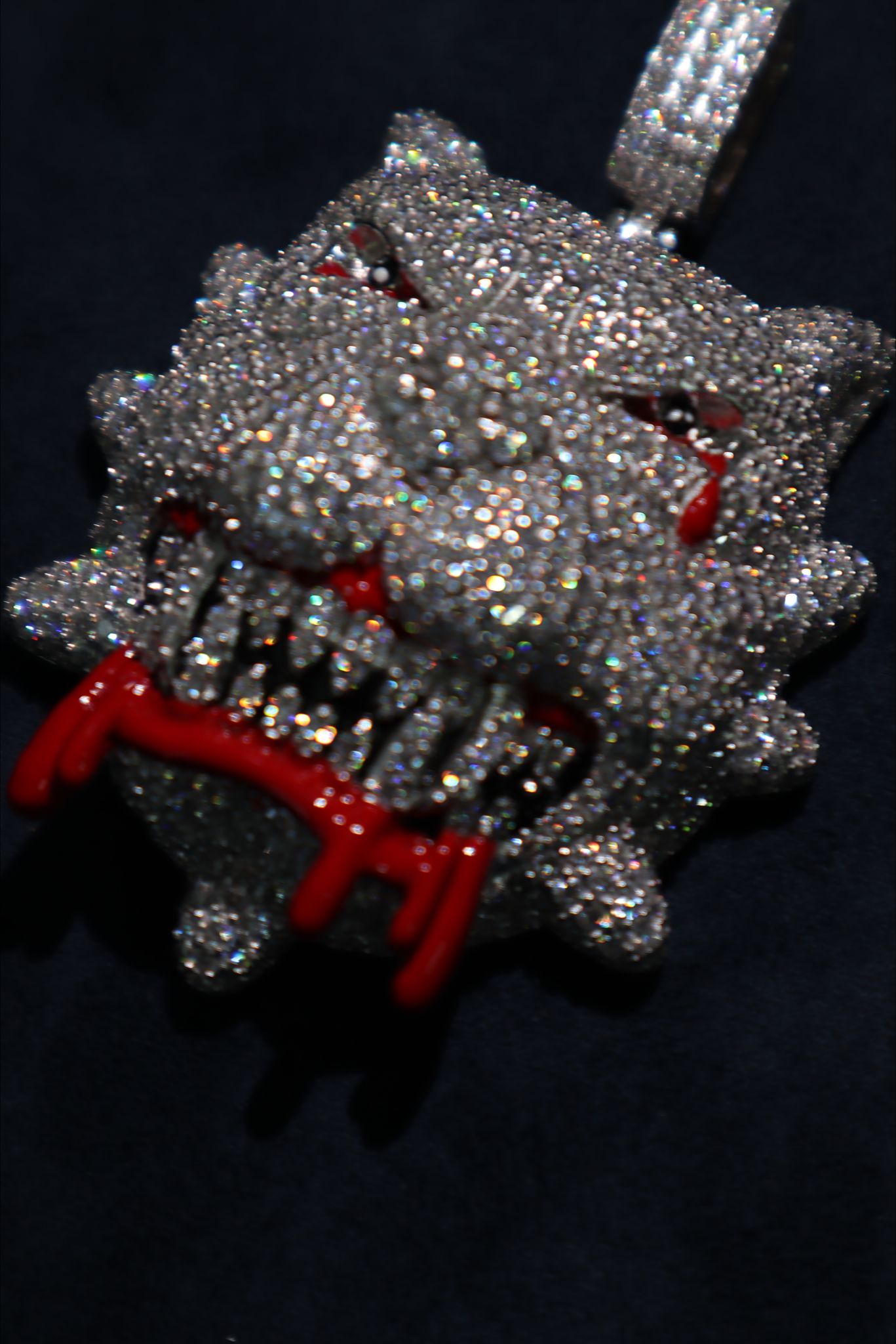 Bad Dog Moisannite Pendant
