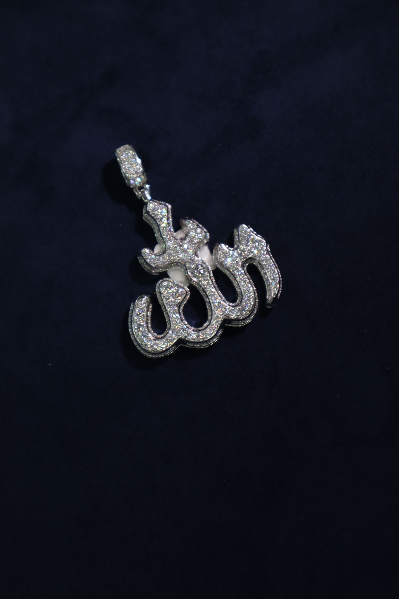 Allah Moissanite Pendant