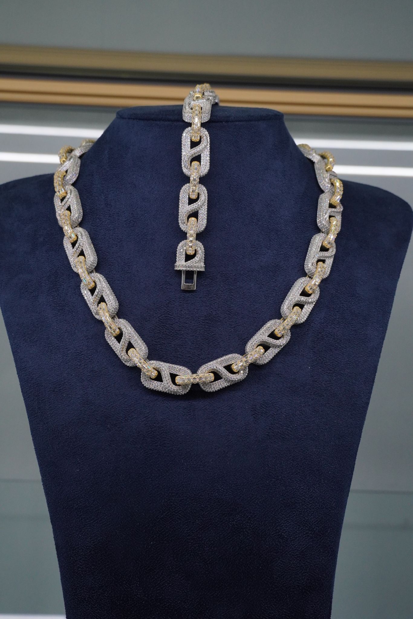 Chain & Bracelet Set 20"