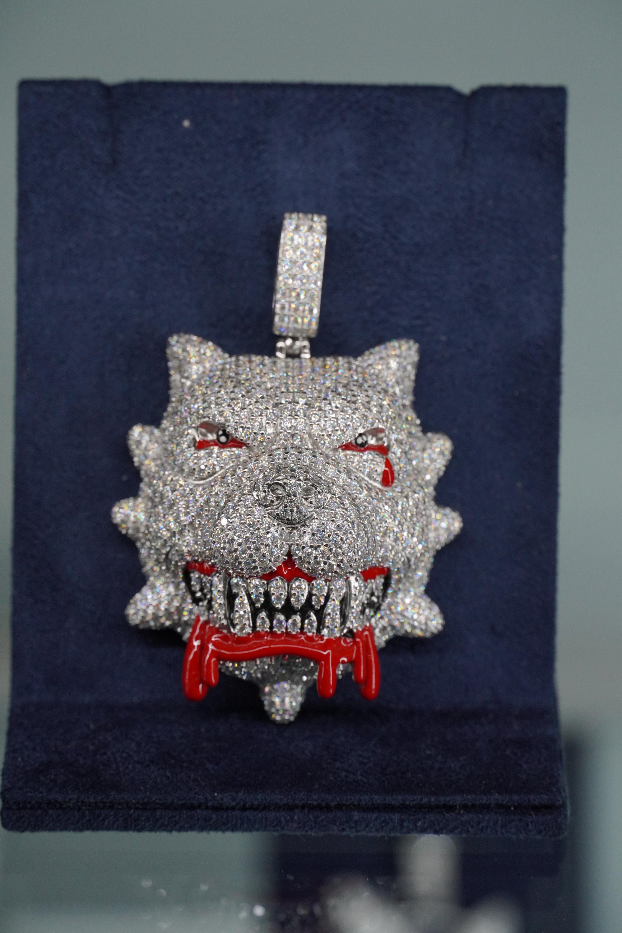 Bad Dog Moisannite Pendant