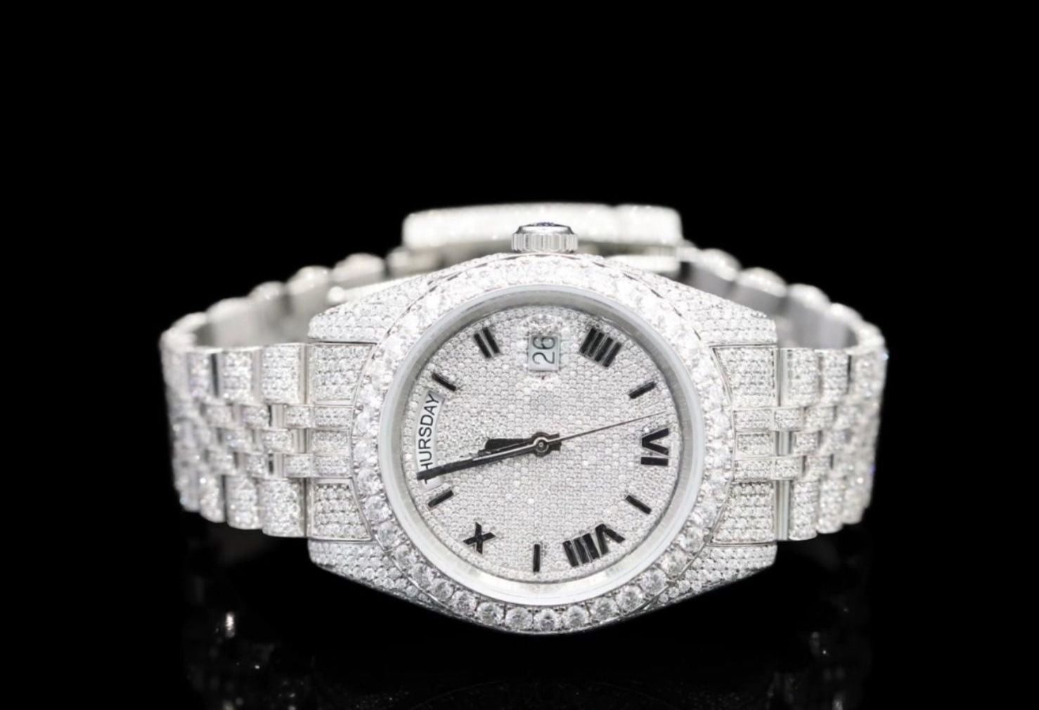 Moissanite Watch 40