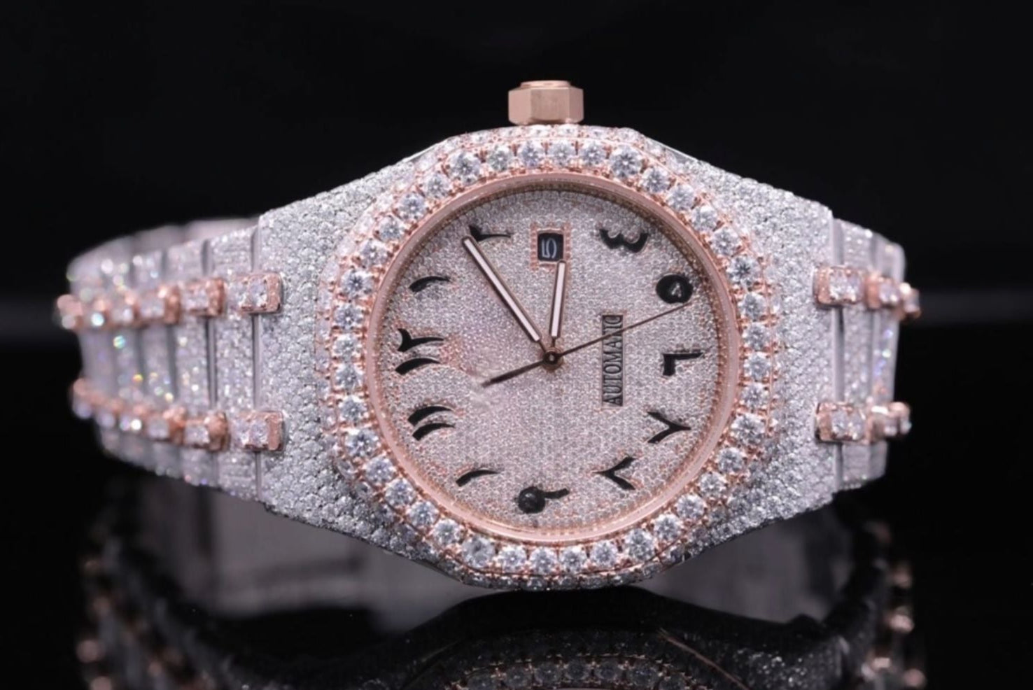 Moissanite Watch 43