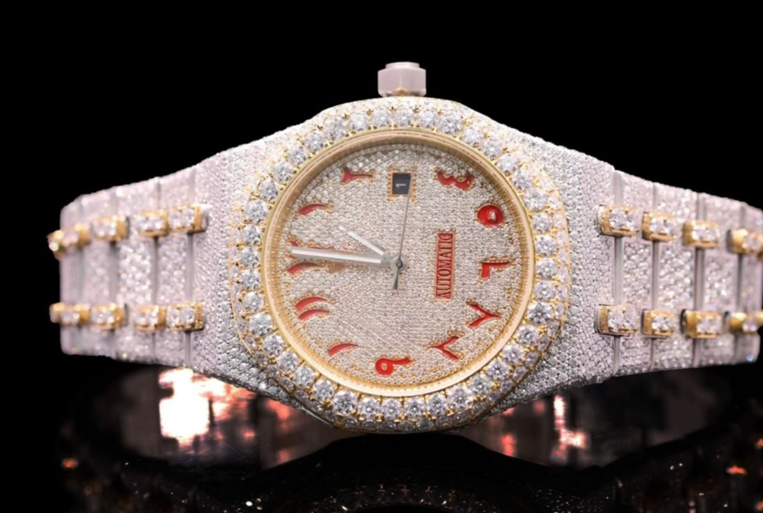 Moissanite Watch 50