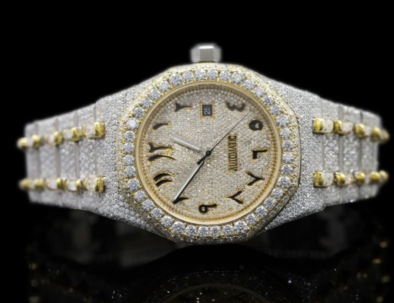 Moissanite Watch 55