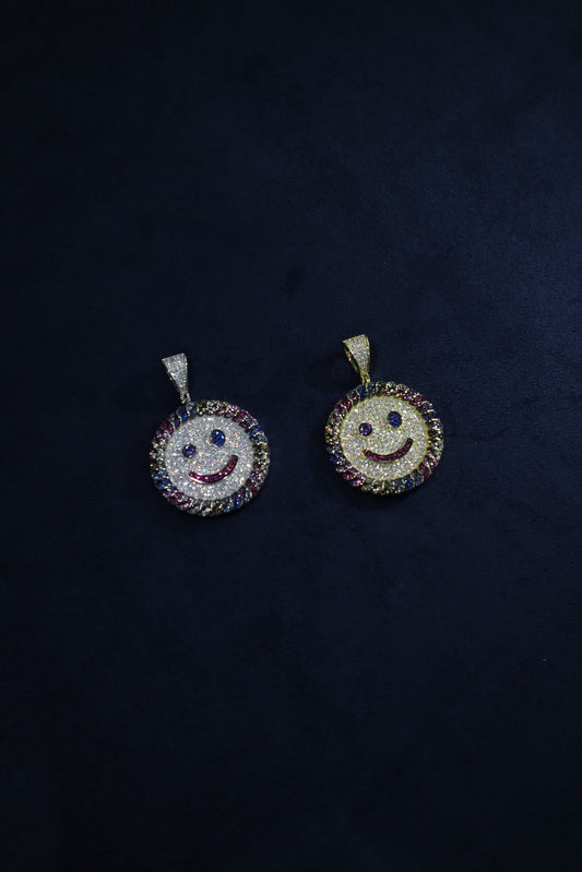 Happy Rainbow Face Pendant