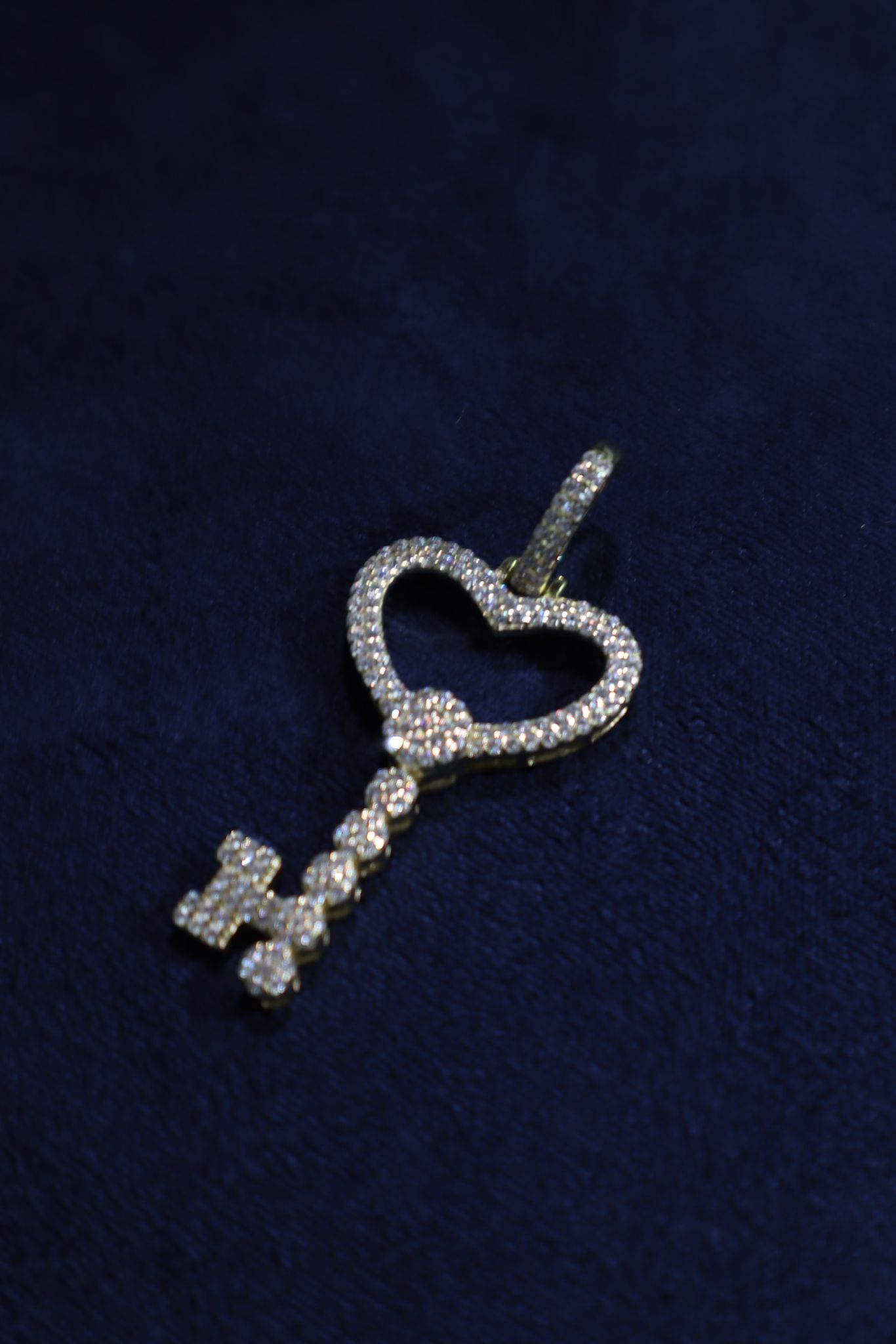 Key Heart Pendant