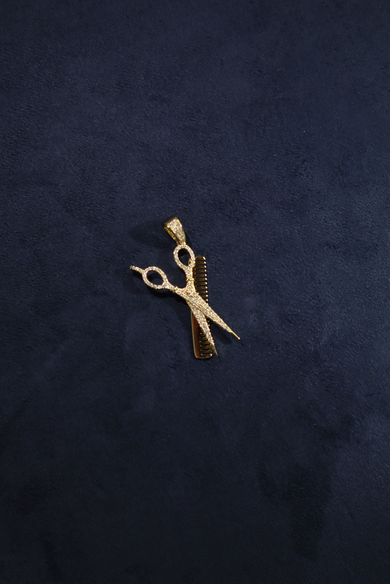 Barber Scissors Pendant