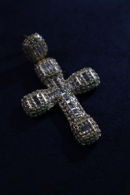 Bulgy Cross Pendant