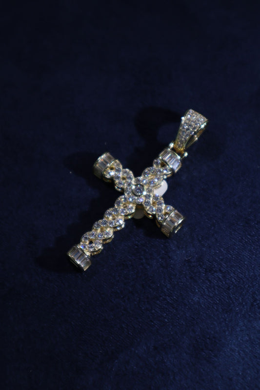 Round Cross Pendant