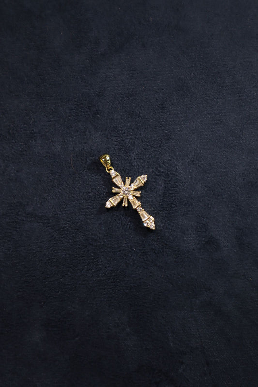 Small Sparkle Cross Pendant