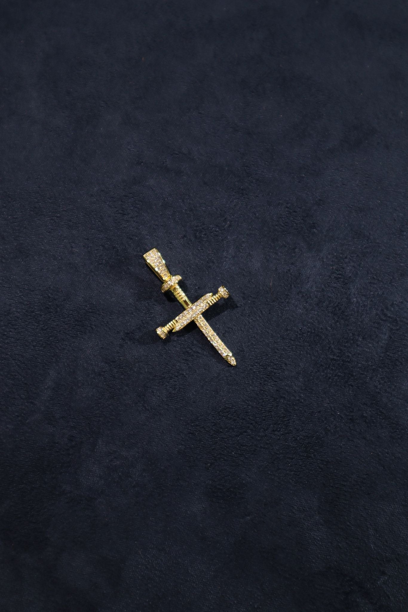 Screw Cross Pendant