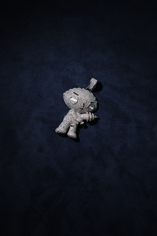 Moisannite Stewie Pendant