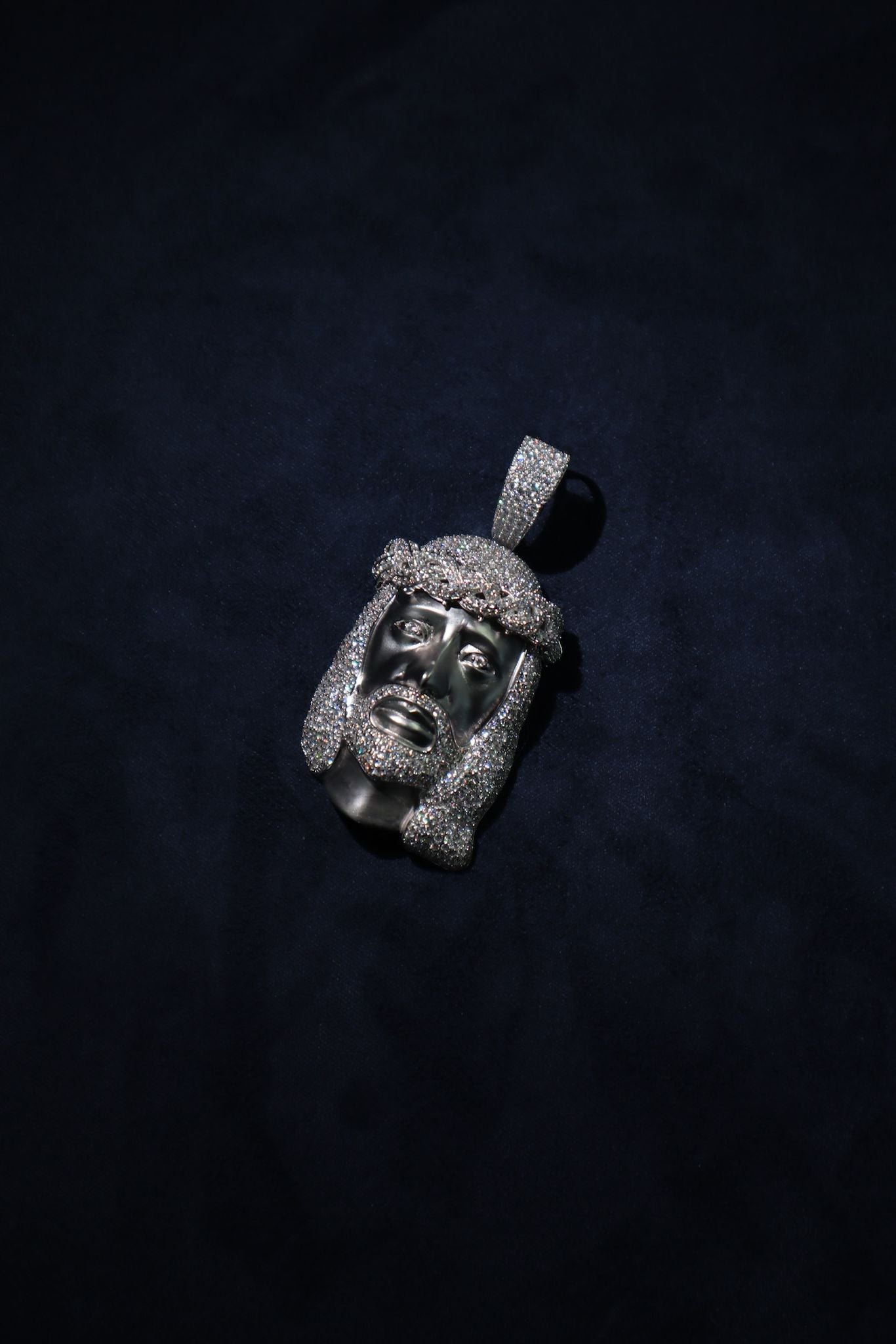 Moisannite Jesus Pendant