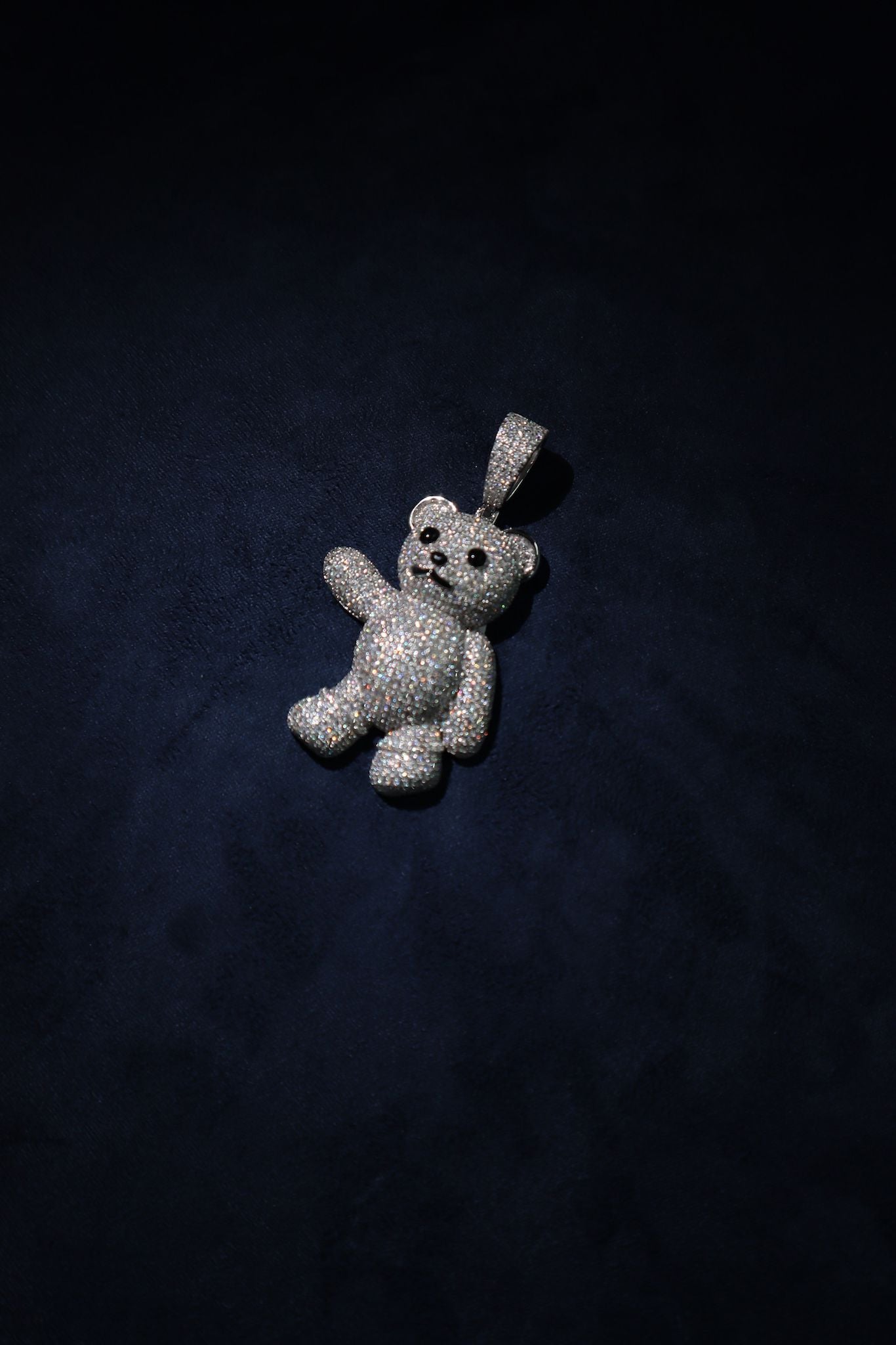 Moisannite Bear Pendant