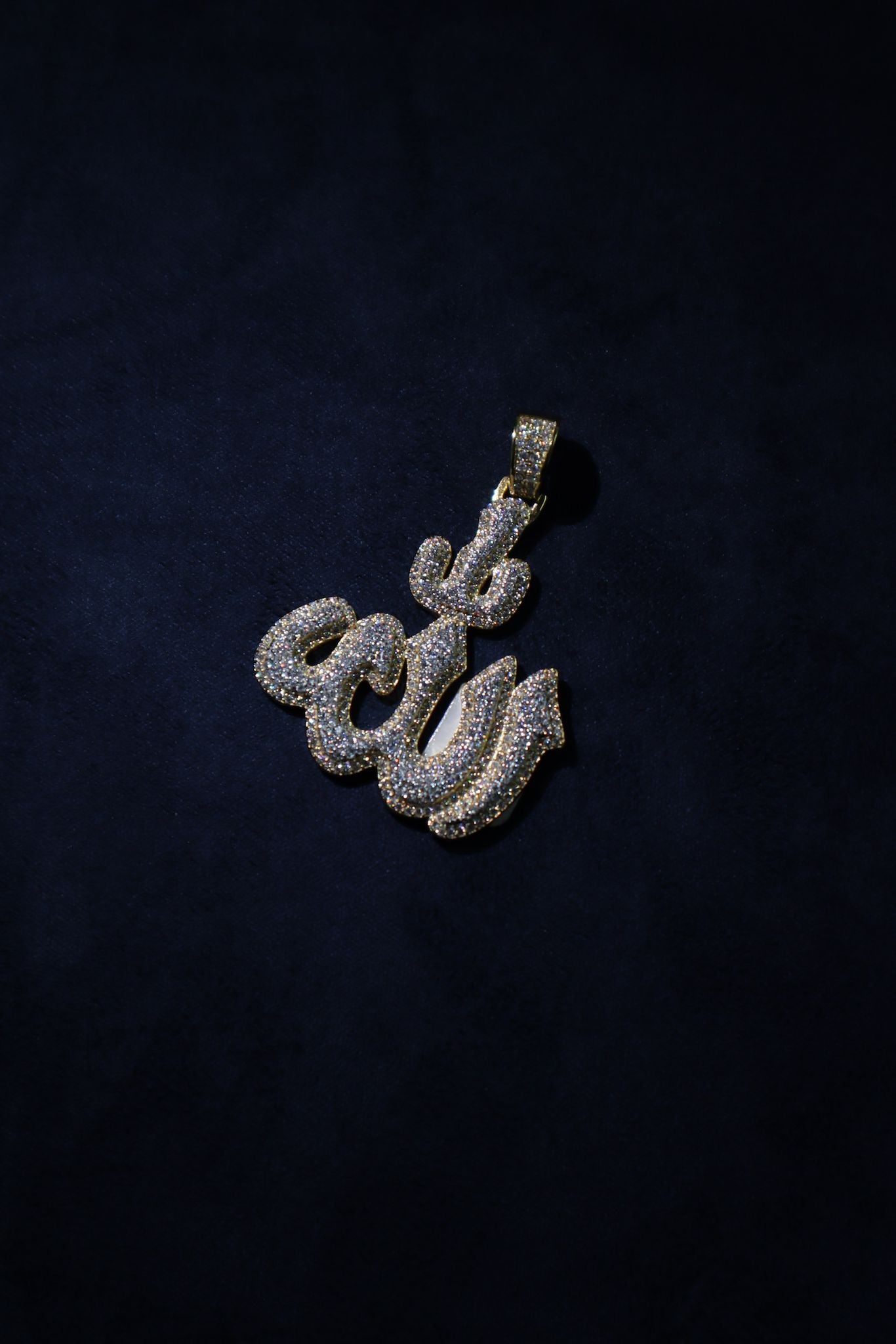 Moisannite Allah Pendant