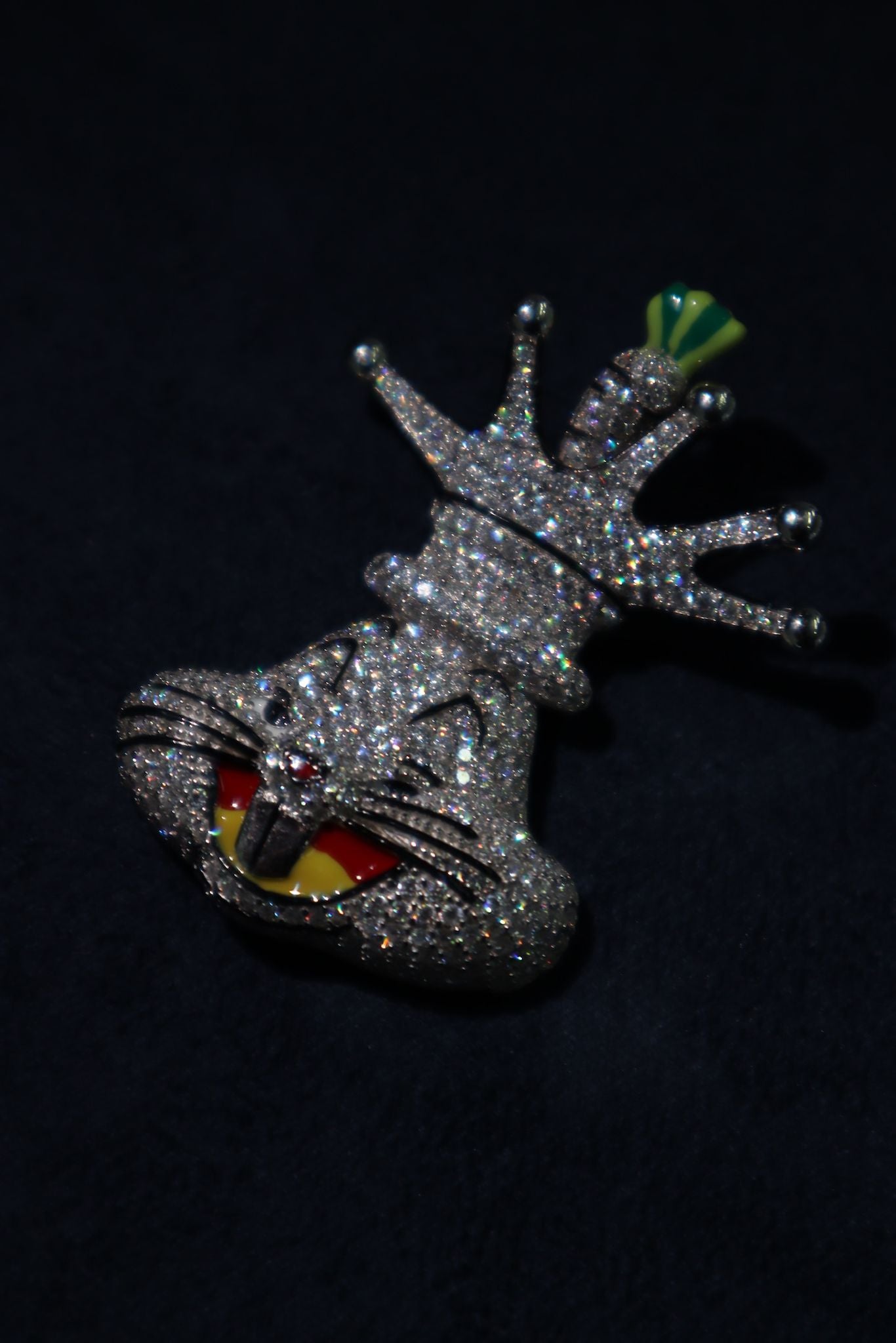 Moisannite Bugs Bunny King Pendant