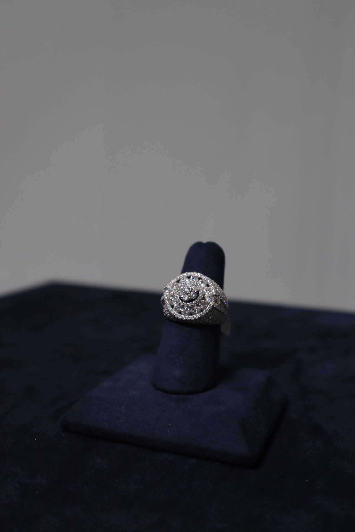 Big Circle Diamond Ring