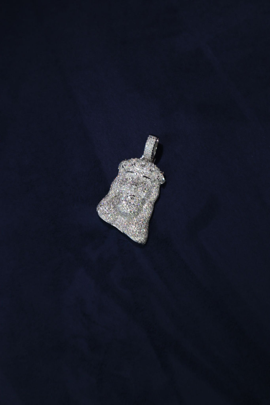 Jesus Moissanite Pendant