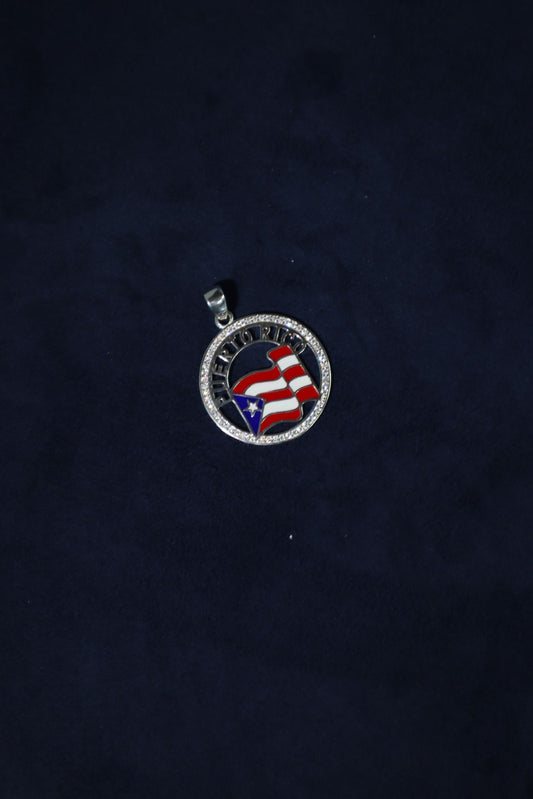 Puerto Rico Flag Pendant