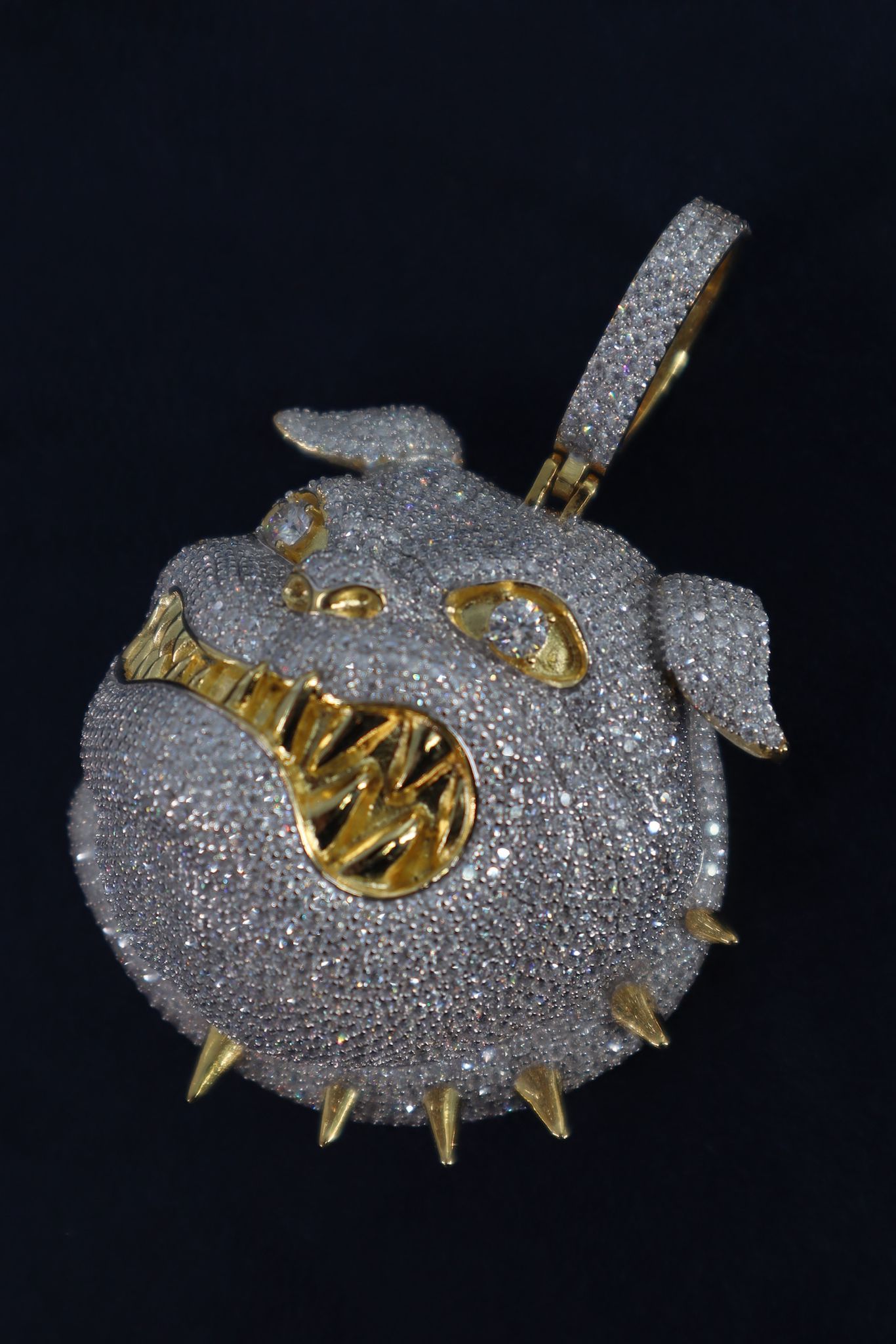 Big Bulliez Moissanite Pendant