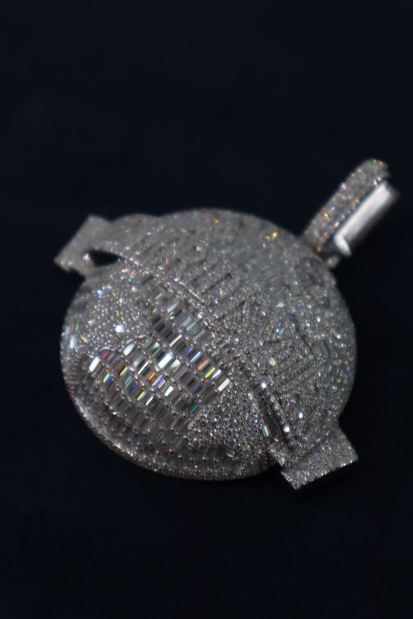 World is Yours  Moissanite Pendant