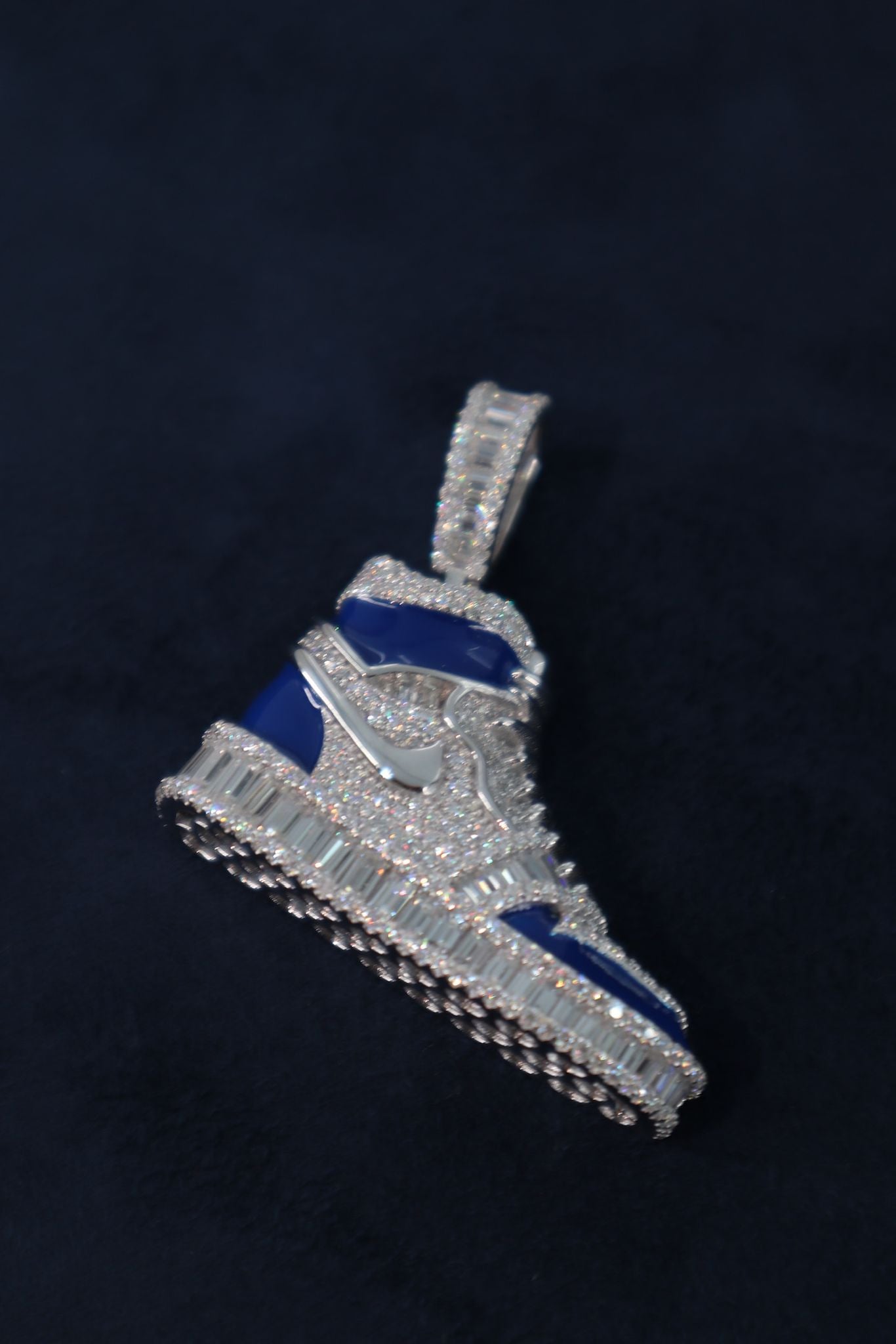 Retro 1 Moissanite Pendant