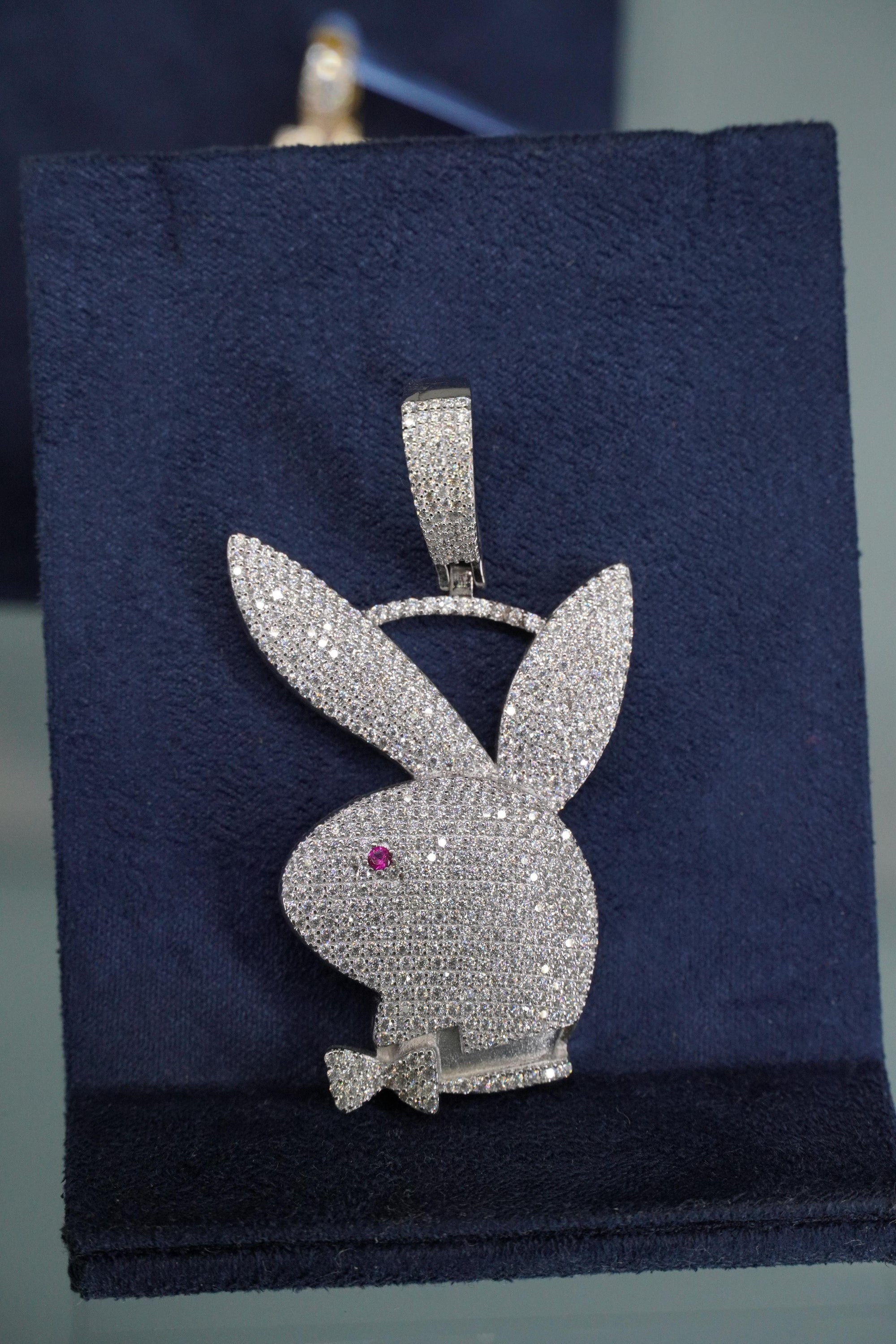 Playboy Moissanite Pendant