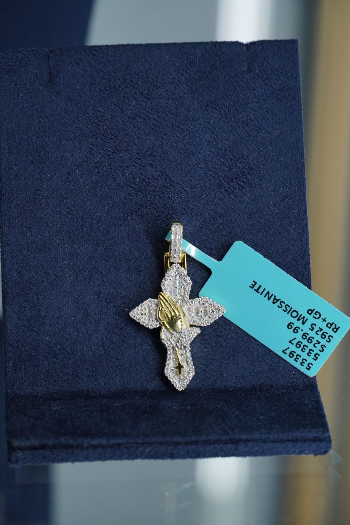 Start Praying! Moissanite Pendant