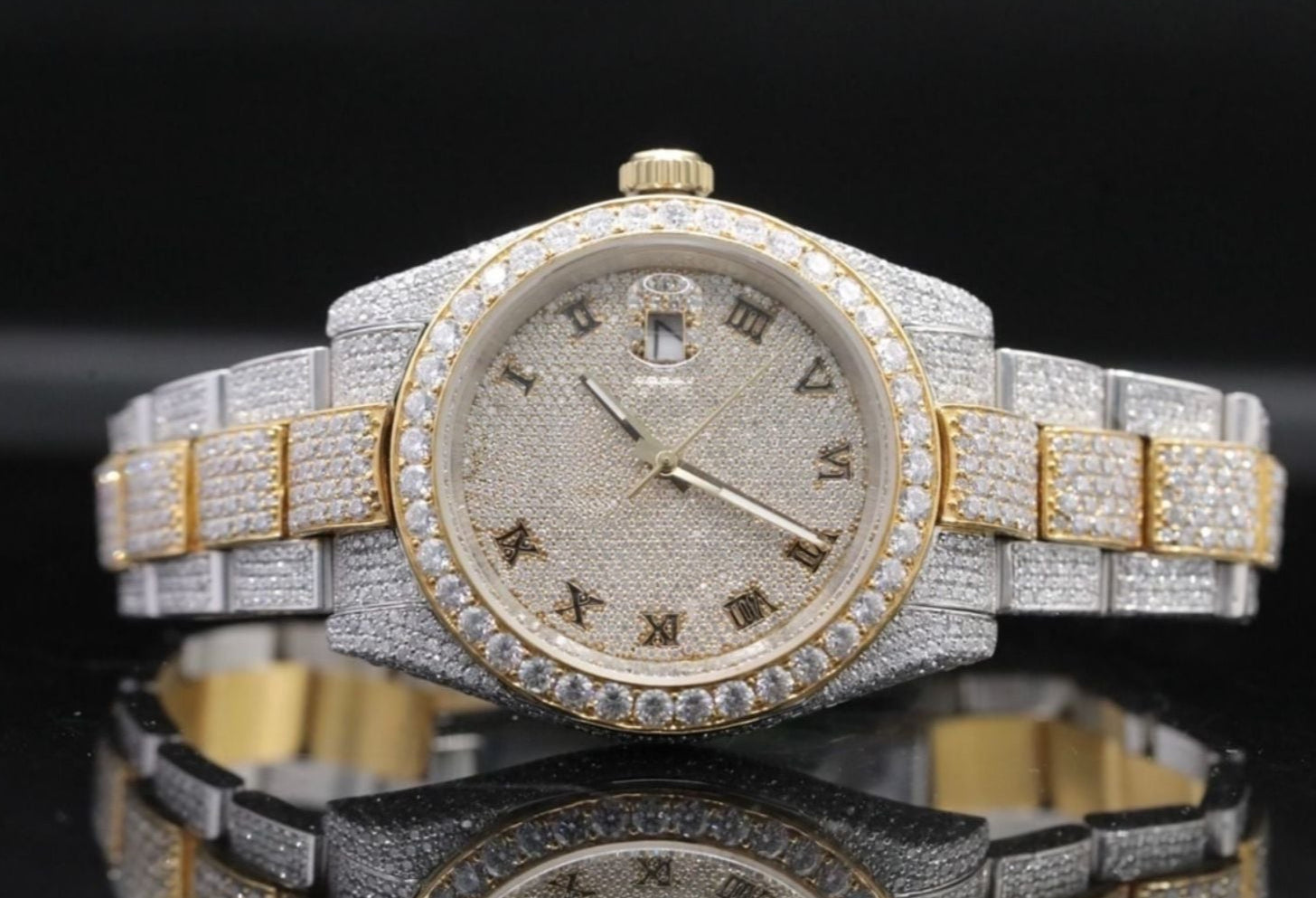 Moissanite Watch 34