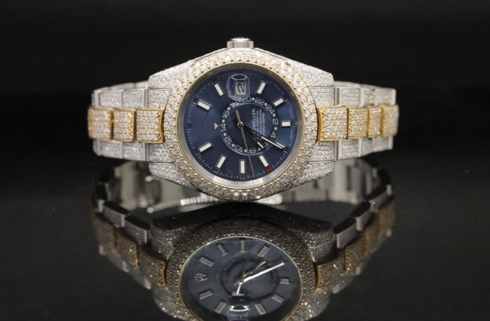 Moissanite Watch 35