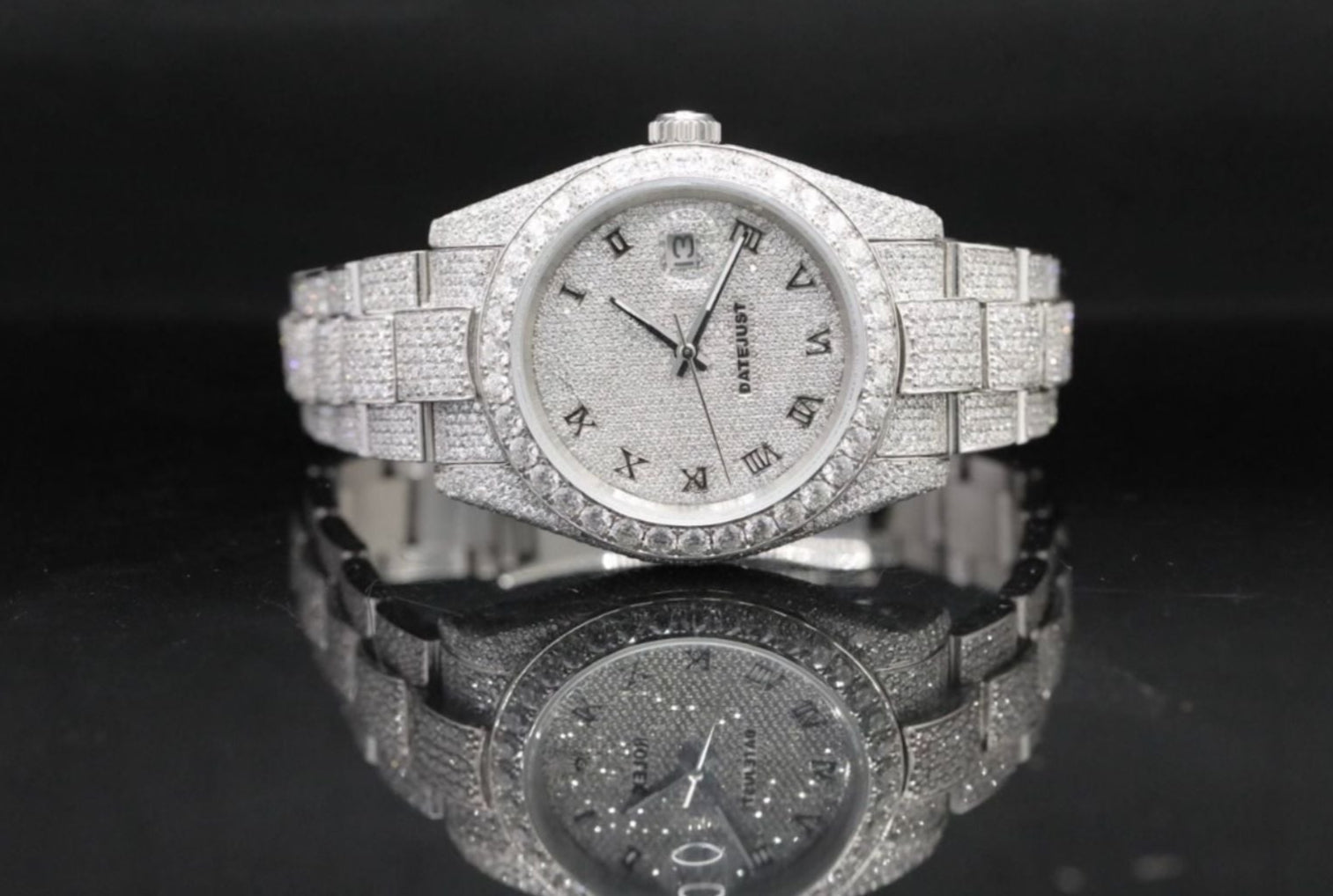 Moissanite Watch 38