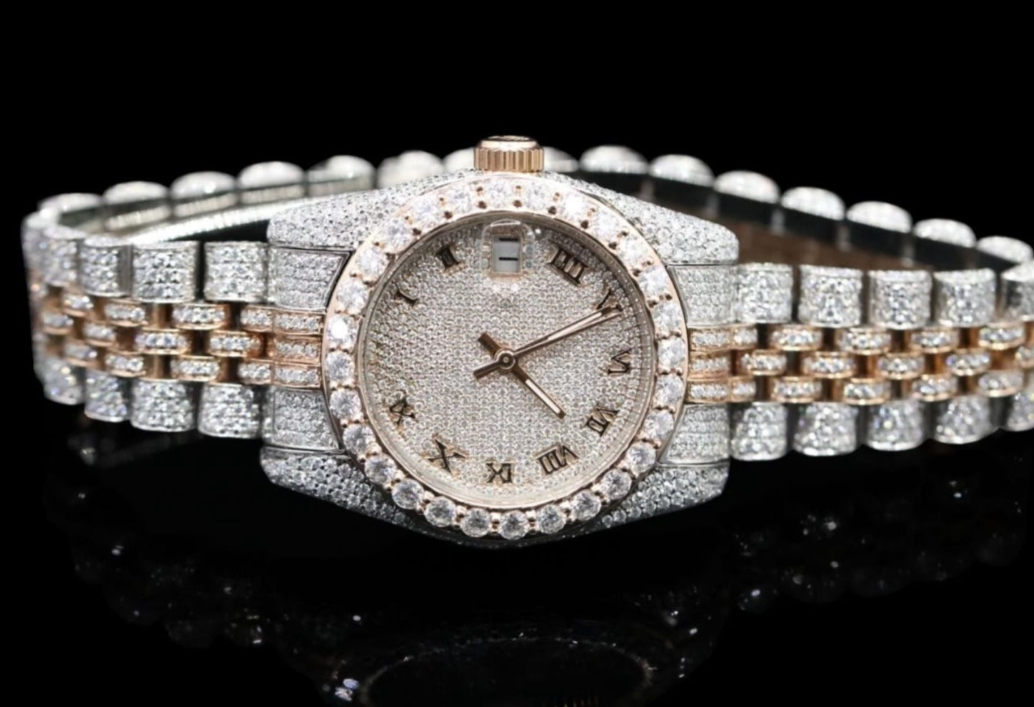 Moissanite Watch 39