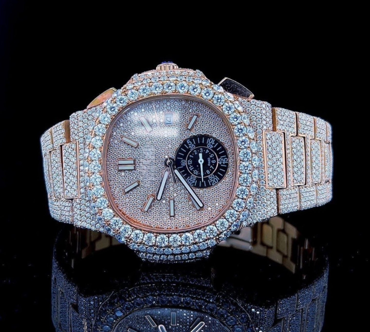 Moissanite Watch 41