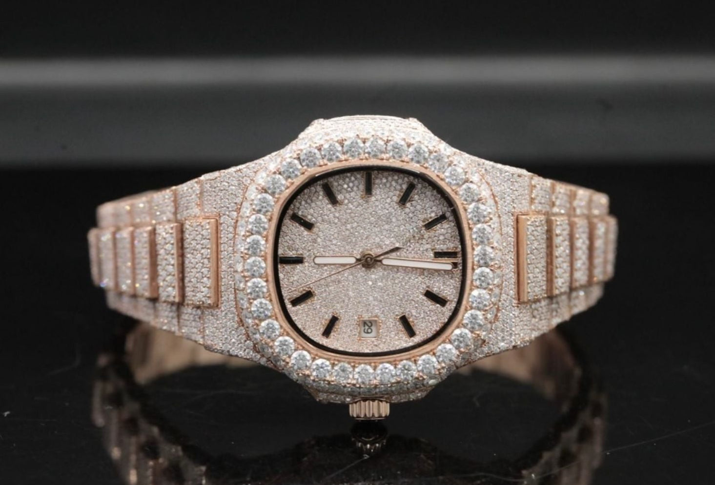Moissanite Watch 42