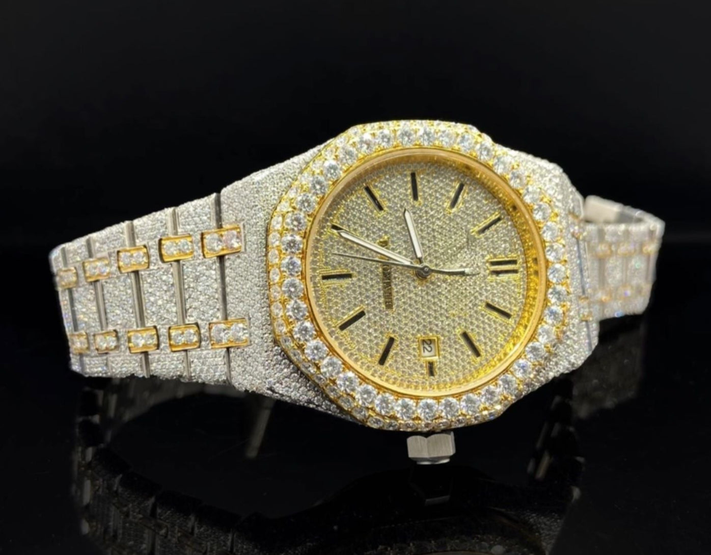 Moissanite Watch 48